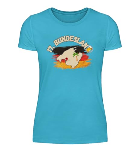 T-shirt femme Malle Party en coton doux avec coupe féminine ajustée et moderne