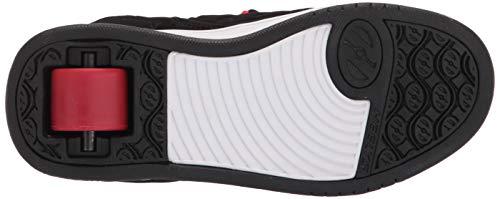 HEELYS Girls Voyager Wheeled Heel Shoe, Black/Red, 7 Big Kid4