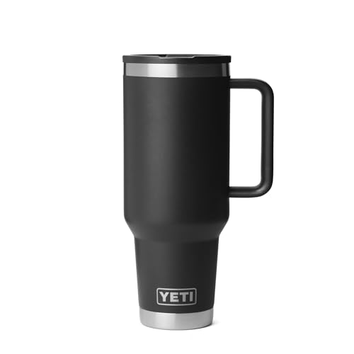 YETI Rambler 40 oz Travel Mug with Flip Straw Lid –...