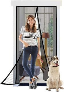localmart Magic Mesh Magnetic Mosquito Screen Door Net Curtain with Magnets Reinforced Polyester Mesh Curtain Back Door Mesh with Full Frame Hook & Loop (B0CYZYVR56) Amazon Price History, Amazon Price Tracker