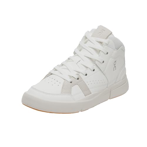 The Roger Clubhouse Mid baskets montantes On Running en cuir vegan blanc pour homme et femme