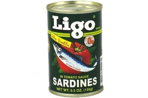 Ligo Sardines in Tomato Sauce (Original) - 5.5oz [ 25 units]