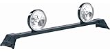 CARR 210501 Low Profile Light Bar  Black Powder Coat