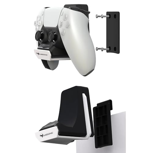 Station de recharge compacte pour manette PS5 avec support de casque gaming stable - 5