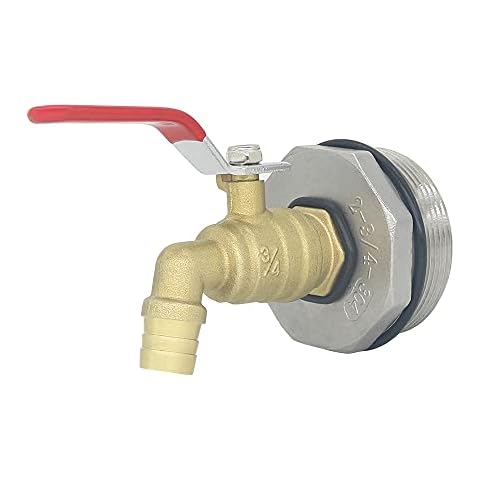 2" Brass Water Drum Faucet with Gasket Cover