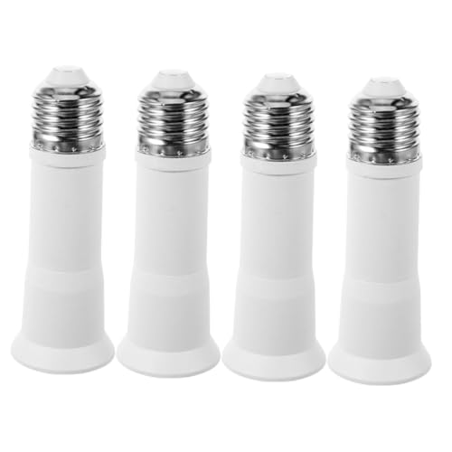 Abaodam 4個 変換ソケット 延長可能 ライトソケットアダプター キッチン 寝室 店舗対応