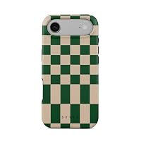 【未使用】BURGA iPhone17ケース チェッカー グリーン×ベージュ Amazon.co.jp: BURGA iPhone 17 Air用スマホケース - かわいい