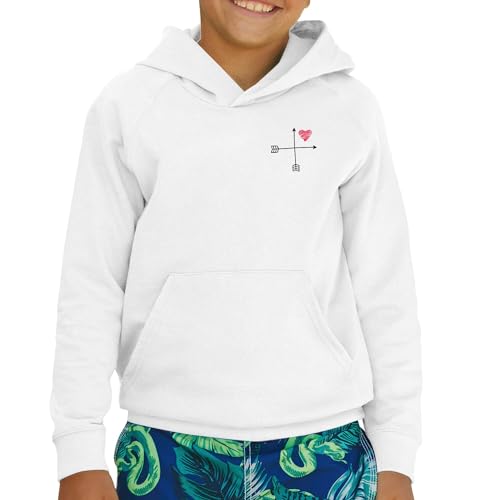 Sweat à capuche enfant flèches en croix vêtement premium coton - 2