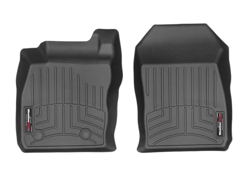 WeatherTech Custom Fit FloorLiners for Ford Fiesta ST, Fiesta, Fiesta - 1st Row (4416021), Black