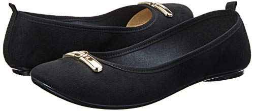 Sapatilha Camurça Flex, Moleca, Feminino, Preto, 36