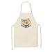 Grembiule anime carino Grembiule unisex con stampa regolabile con tasche per cucina o Cosplay