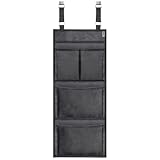 INKUITEN Gun Safe Door Organizer - 4 Large Pockets for Easy...