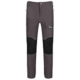 Regatta Questra Ii Strech Softshell-Hose für Herren, wasserabweisend, windabweisend XS Magnet/Schwarz
