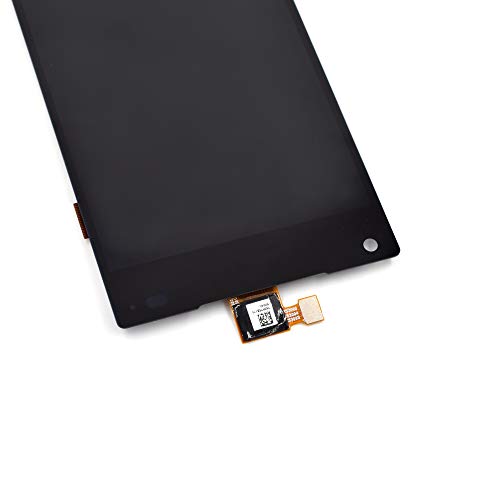 Image of LCD Screen Display with Digitizer Touch Panel Without Bezel Frame Compatible with Sony Xperia Z5 Compact E5803 E5823(Black)
