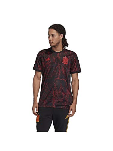 Adidas Fef Preshi Camiseta, Hombre, Negro Buruni, M Adidas Fef Preshi Camiseta, Hombre, Negro Buruni, M