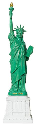 Artisan Owl Statue of Liberty New York City Landmark Replica Statue Souvenir (10.5