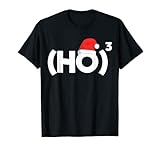 HO HO HO Mathe Mathematik Physik Nerd Informatik Weihnachts T-Shirt