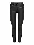 leather skinny pants uk Jeans ONLY Damen ONLCHRISSY Life HW SK COA ANK BB PIM2600 Jeans, Black, 32 (Large)