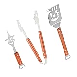 Grillbesteck Set, Edelstahl – Multifunktionales Grillzubehör mit...