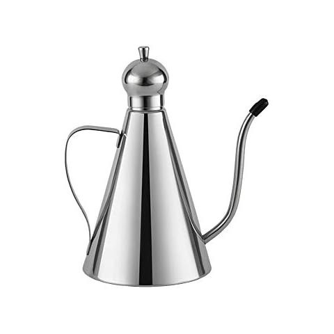 Olive Oil Storage Can, Oil Bottle Stainless Steel, Olive Oil Dispenser Olive Oil Can Storage Container,Vinegar Can Dispenser Pot Vinegar Pourer Kitchen Tools Cover