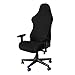Gaming Chair Covers Slipcovers with Armrest Covers,Stretch Game Computer Office Desk Chair Cover Protector,Soft Polyester Fabric,Rotating Armchair Covers,Without Chair,Black