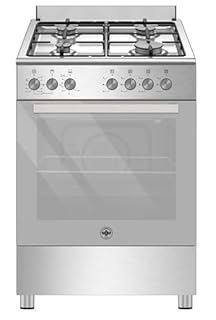 SE664GX24 - Cucina a gas con forno a gas, 60x60 cm, Inox