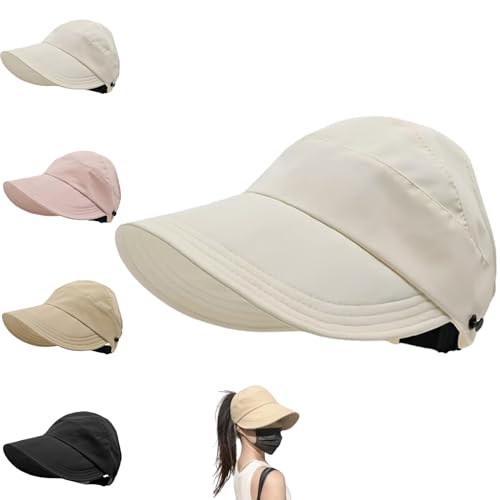 Sombrero de sol para mujer con ala ancha y protección UV miniatura 1
