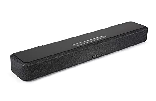 Image of Denon Home 550 Compact Sound Bar for TV, Bluetooth Soundbar for Surround Sound System, Dolby Atmos & DTS:X, Dolby Vision, HEOS Built-In, WiFi, Airplay 2, eARC - Black (Renewed)