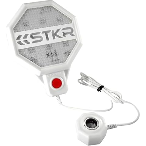 STKR Concepts 00-382 Adjustable Garage Parking Sensor Aid, White Cover