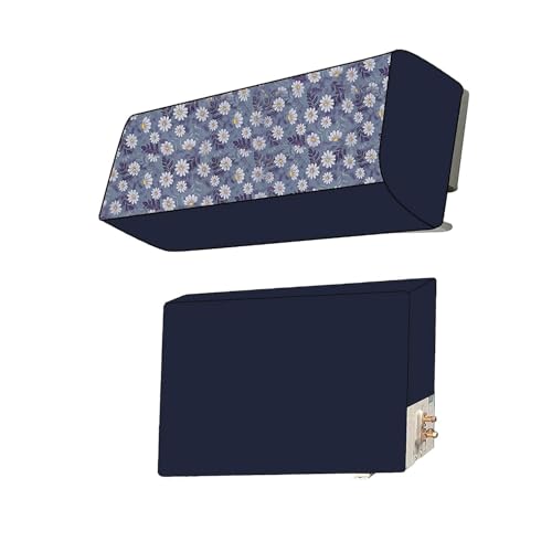 Image of Split AC Cover for 1.5 Ton Indoor & Outdoor Unit | Waterproof & Dustproof Protection | UV Resistant | Durable PVC Material | Weatherproof Outdoor Cover | Easy Installation