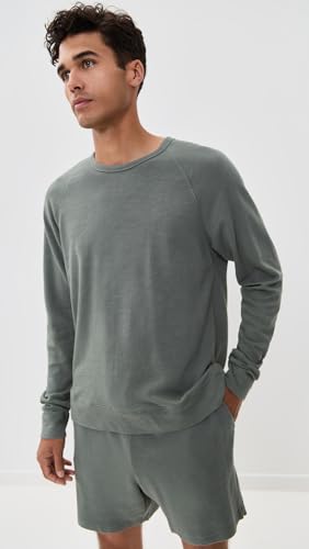 Men's Slub Terry Crewneck Sweater2