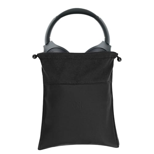 Geekria Headphone Carrying Bag, Compatible with Sony WH1000XM4, WH1000XM3, MDR1000X, SR50BT, SR30BT, Headphone and More/Universal Headphone Pouch/Portable Travel Bag (Black) Geekria Headphone Carrying Bag, Compatible with Sony WH1000XM4, WH1000XM3, MDR1000X, SR50BT, SR30BT, Headphone and More/Universal Headphone Pouch/Portable Travel Bag (Black)