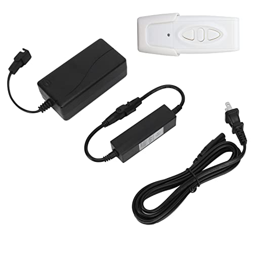 GLOGLOW Controlador elétrico de cama, controle remoto sem fio 433.92, controle remoto de motor único
