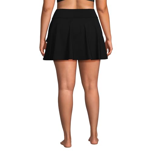 Lands' End Women's High Waisted Tulip Hem Swim Skort2