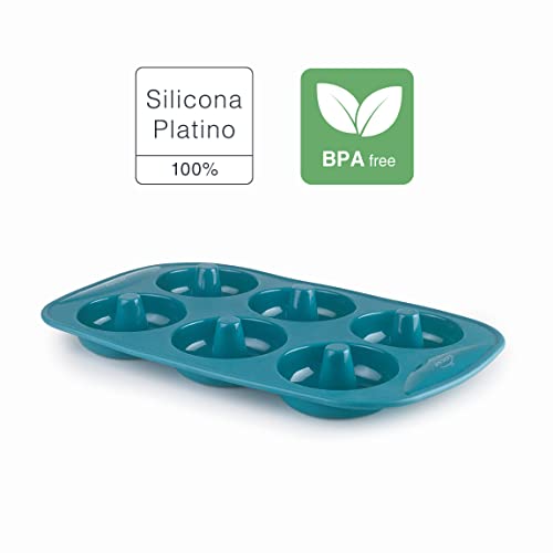 Miniatura 4 de LACOR 68760 - Moldes Repostería Platinum, Molde Donuts, Molde Silicona