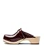 VERKA Women's Wooden Clogs from Sweden, US 8-8.5 - LEDIG [EU 39, Cherry]