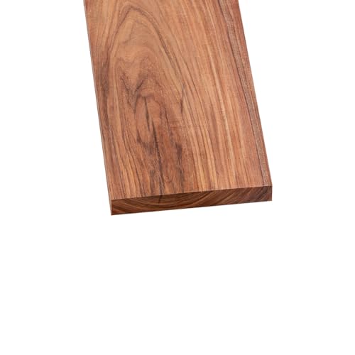 Bolivian Rosewood Thin Stock Lumber 7/8\" x 5\" x 36\" KD S2S, Exotic Wood for Panels, Shelves, Furniture Parts, Drawer Fronts - BROSE78X5X36