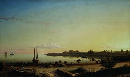Impression Sur Toile Stage Fort de Fitz Hugh Lane Idéal Décoration Salon