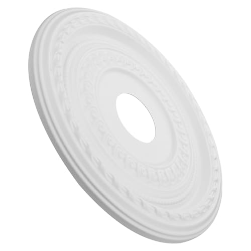 Medallón techo blanco Healeved para lámparas LED en casa 2
