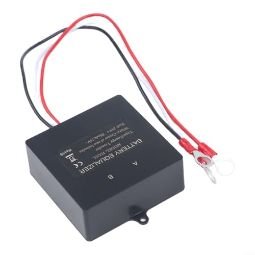 Digital 24V Battery-Equalizer For 2X12V Lead-Acid Iron Phosphate, Smart Balancer With Real-Time Display For Car Boat Motorcycle Solar