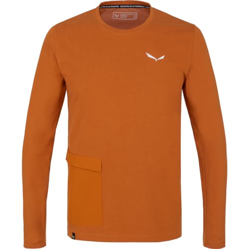 Salewa Puez Hemp tee-shirt homme en chanvre durable pour le trekking