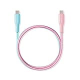 CASETiFY USB-C to USB-C ケーブル PowerThru™ (1m /3.3ft) - コットン キャンディ