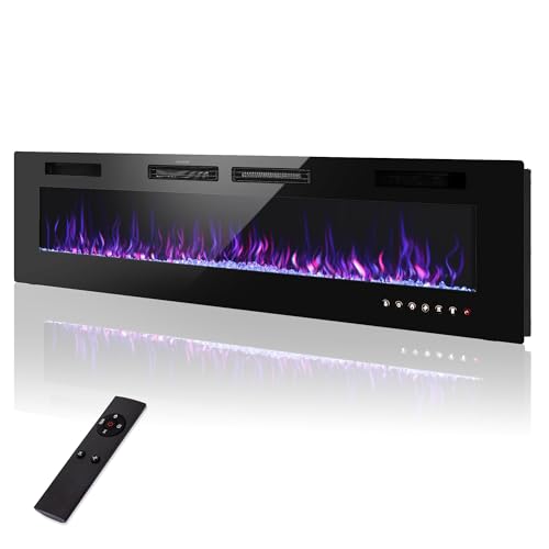 Sophia & William 72 Inch Electric Fireplace Insert