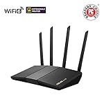 ASUS AX3000 WiFi 6 Router (RT-AX57) - Dual Band Gigabit Wireless Internet Router, Gaming & Streaming, AiMesh Compatible, Included Lifetime Internet Security, Parental Control, MU-MIMO, OFDMA - Image 3