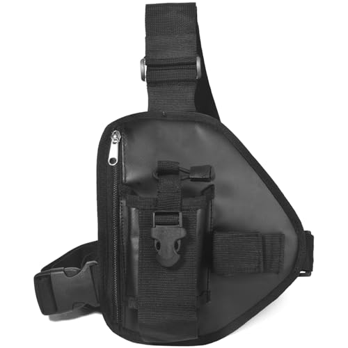 UAYESOK Walkie Talkie Brusttasche, Funkgerät Brustgurt Funkgerätetasche Tasche Holster Robuster Nylon-Halter für Motorola Baofeng Icom Yaesu Midland President Radio (Schwarz) UAYESOK Walkie Talkie Brusttasche, Funkgerät Brustgurt Funkgerätetasche Tasche Holster Robuster Nylon-Halter für Motorola Baofeng Icom Yaesu Midland President Radio (Schwarz)