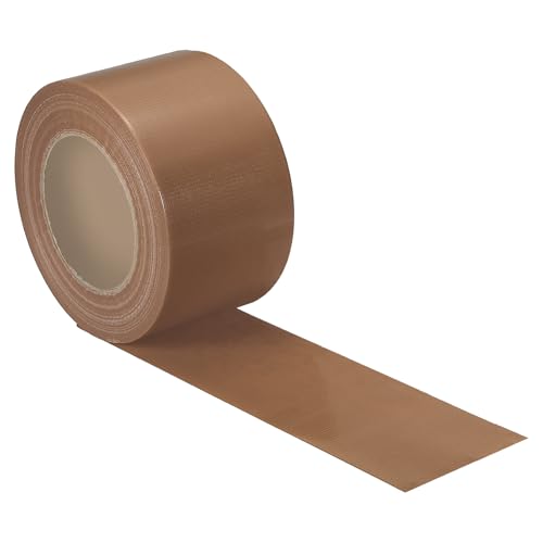 PATIKIL Gaffers Tape 2 in x 55 Yards, Waterproof Gaffer Floor Tape No Residue Non-Reflective Easy Tear for Indoor Outdoor Photography Electrical Cord Industrial Use, Coffee