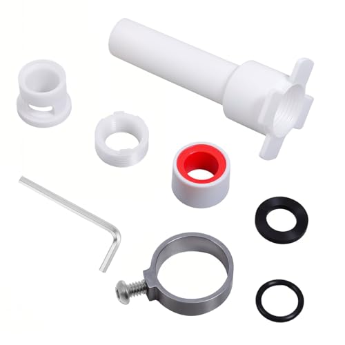 Tub Spout Adapter, Four in One Bathtub Faucet Spout Adapter Fit for Universal 1/2'' Copper Pipes, 1/2'' IPS and 3/4'' IPS, Includes Tub Spouts Diverter Repair Kit with Assembly Tool