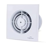 Alto rendimiento: 320 m³/h de gran caudal de aire, 18 W de bajo consumo, ruido inferior a 35 dB. También está equipado con una válvula antirretorno que se abre y se cierra automáticamente con el ventilador.