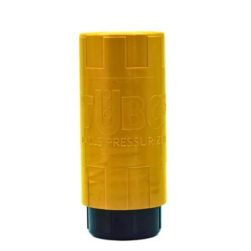 TUBOPLUS TuboX3 Color Presurizador de Pelotas de Tenis y Padel | Color Dorado
