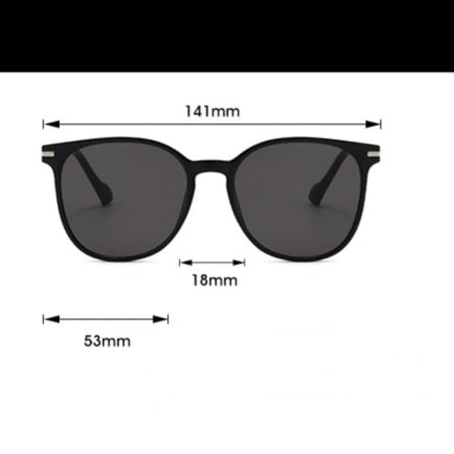 Lunettes de soleil rondes léopard pour masquer la fatigue - 5